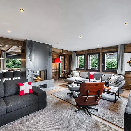 Centre Avec Hammam Et Terrasse, 5 En Suite, Proche Commerces - Fr-1-569-181 * Megeve